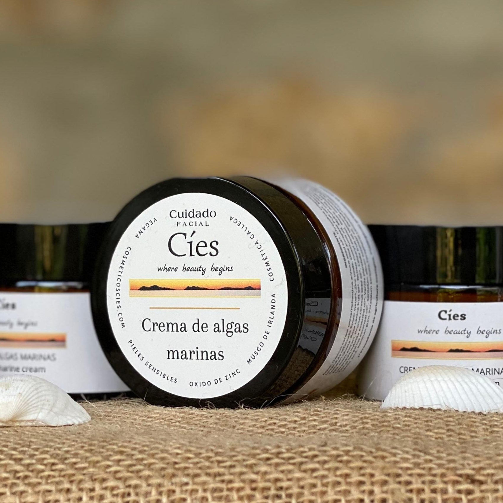 Cíes - Crema Facial de Algas Marinas 50ml